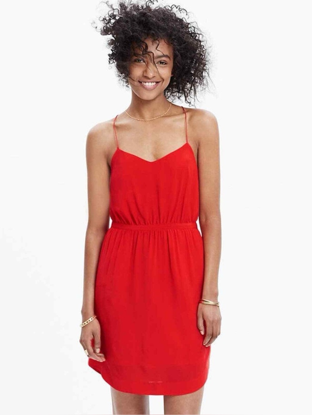 Madewell Silk Cami Dress